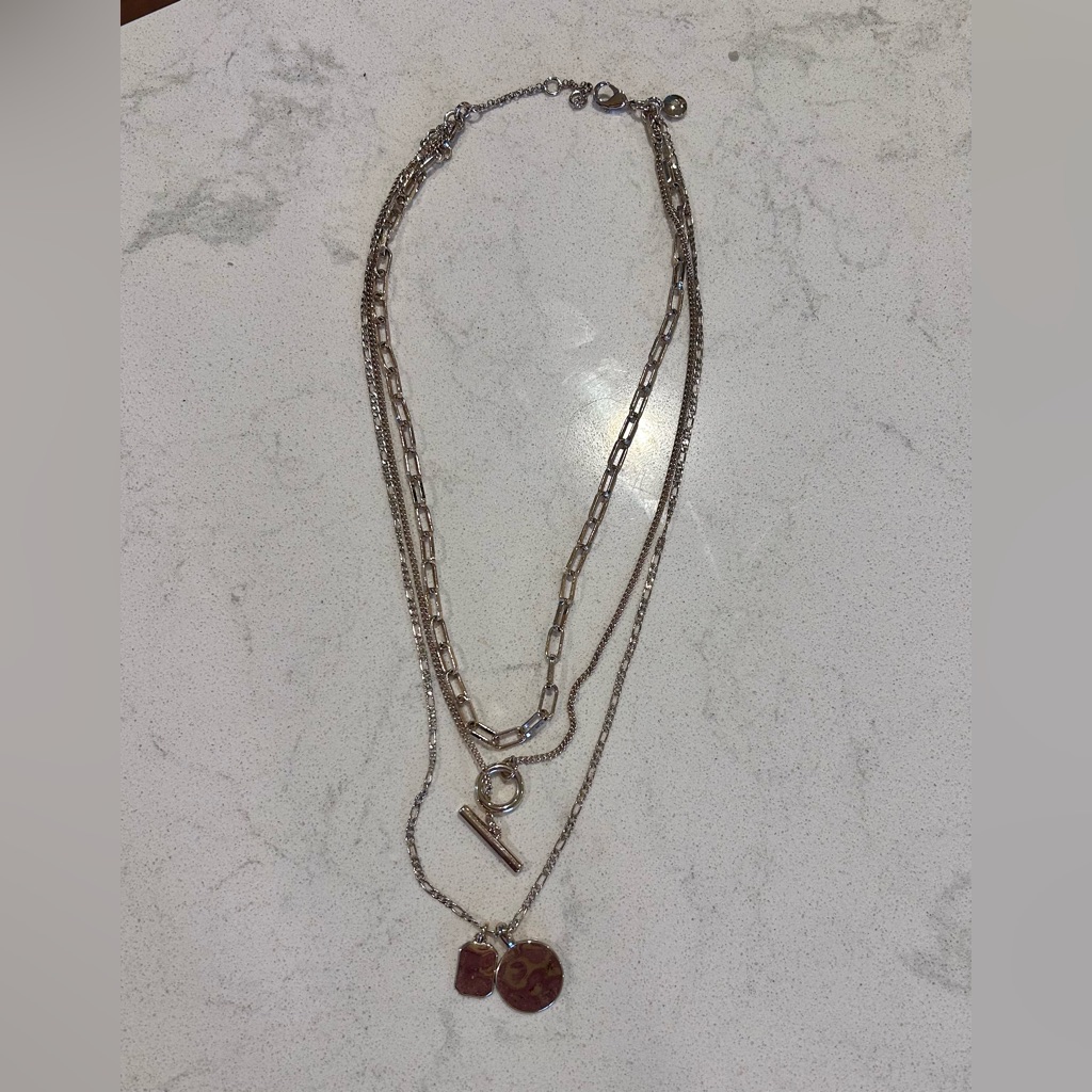 J. Crew Factory Gold Layered Necklace